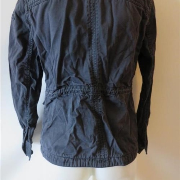 ABERCROMBIE & FITCH BLACK JACKET TOP SZ S * - Picture 7 of 8